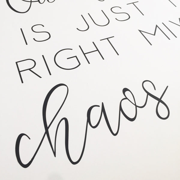 Chaos and love