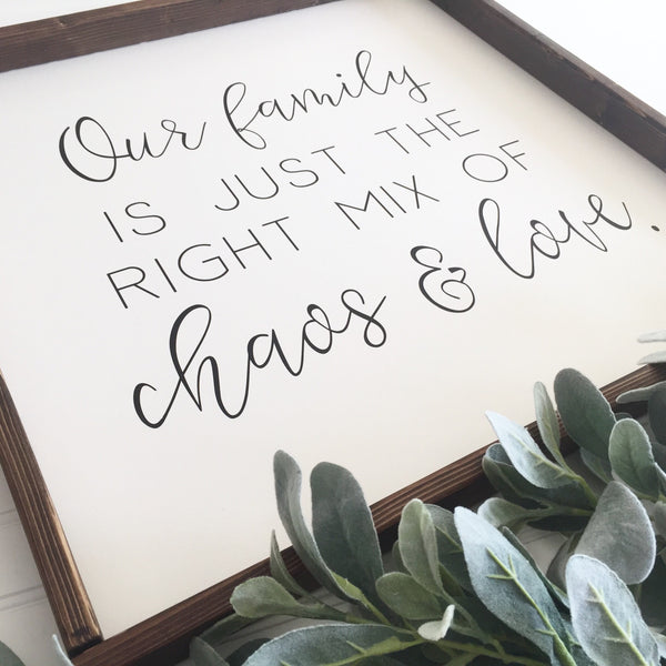 Chaos and love