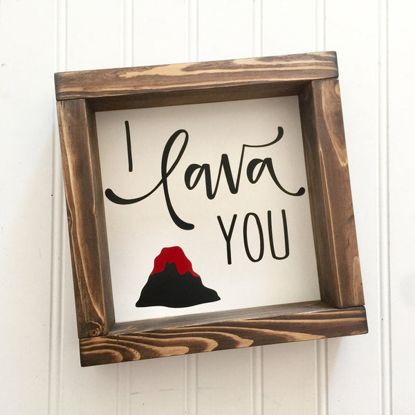 I lava you