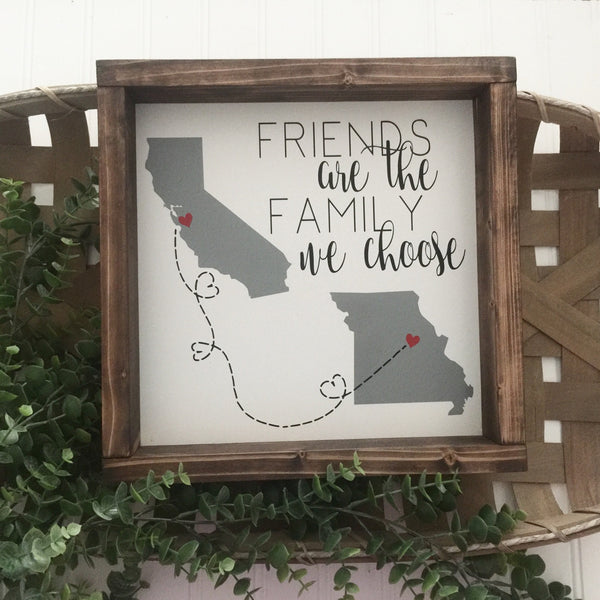 Friends are the family we choose
