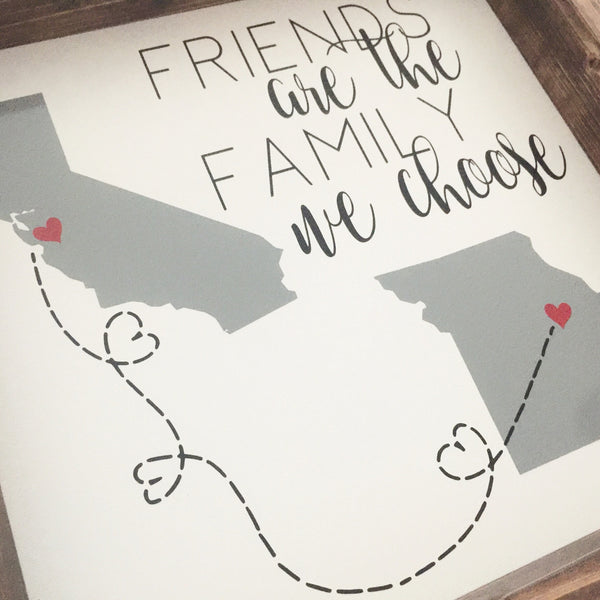 Friends are the family we choose