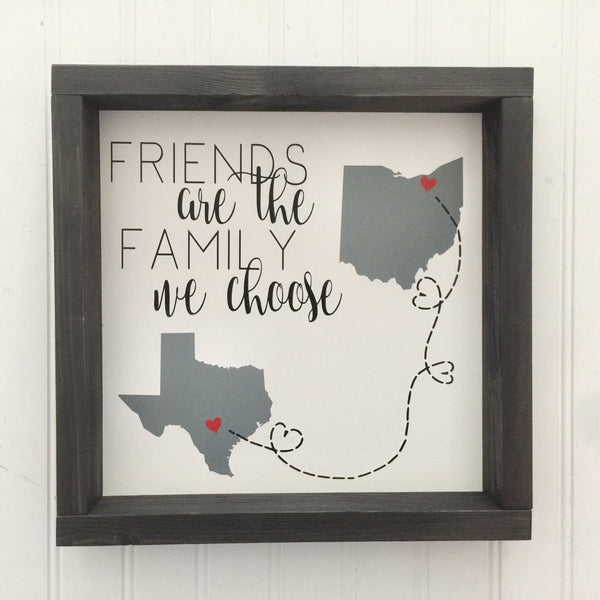 Friends are the family we choose