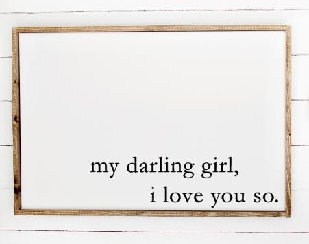 My darling boy, I love you so