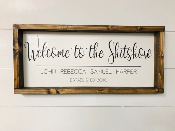Welcome to The Shitshow