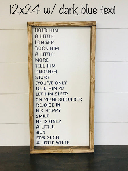 Hold Him a Little Longer