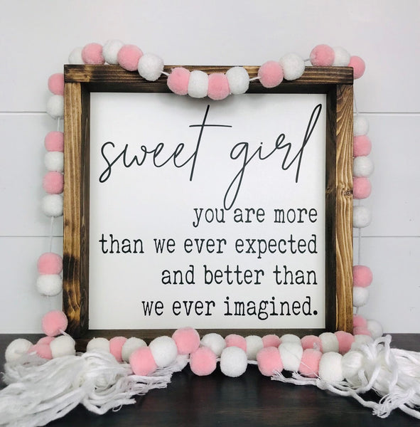 Sweet Girl, Sweet Boy