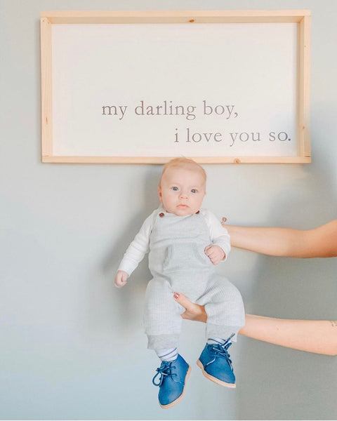 My darling boy, I love you so