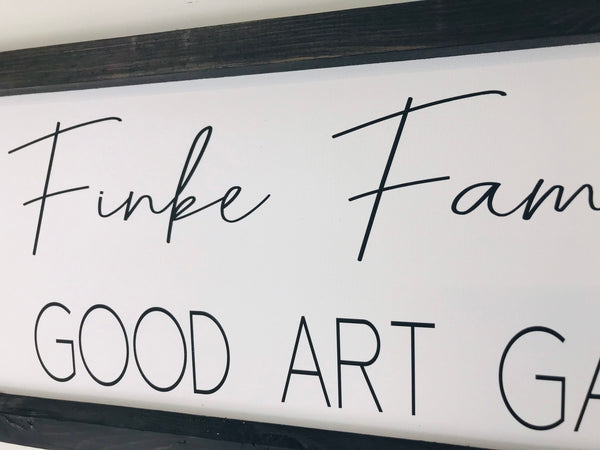 Family’s Pretty Good Art Gallery