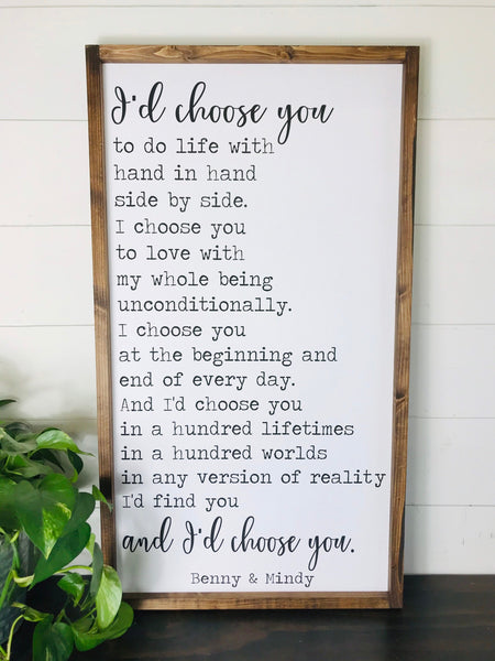 I'd Choose you