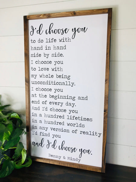 I'd Choose you