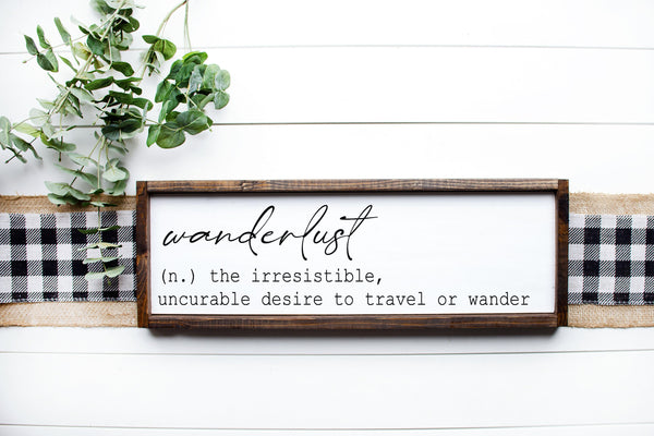 Wanderlust Travel Definition 1