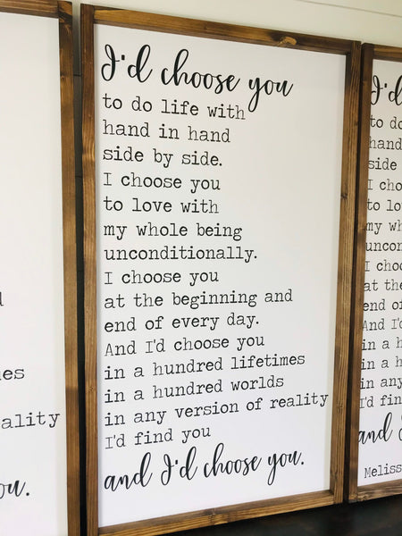 I'd Choose you