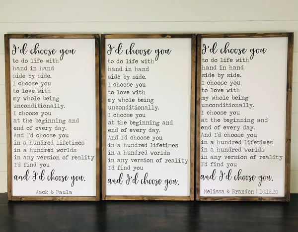 I'd Choose you