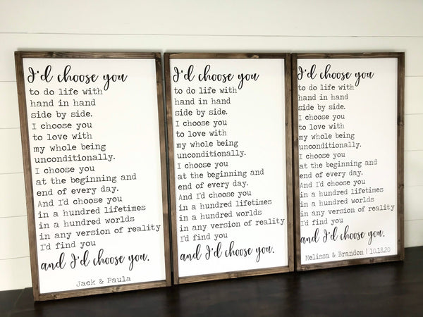 I'd Choose you