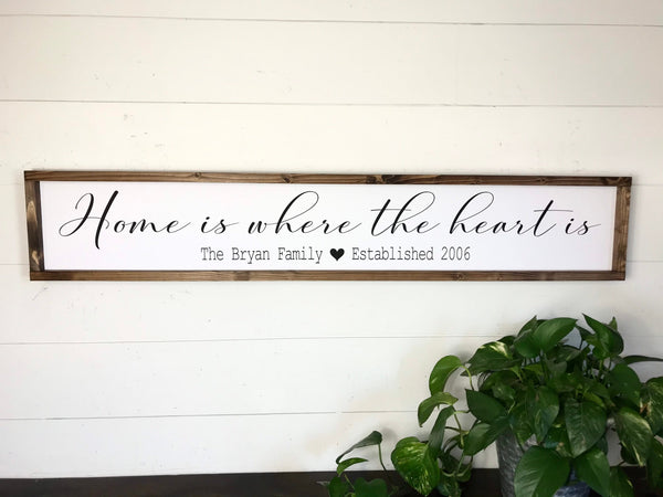 Home is where the heart is