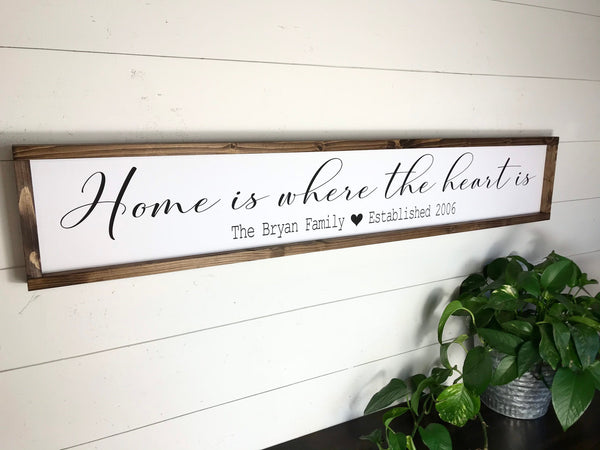 Home is where the heart is