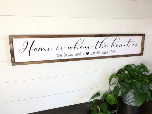 Home is where the heart is