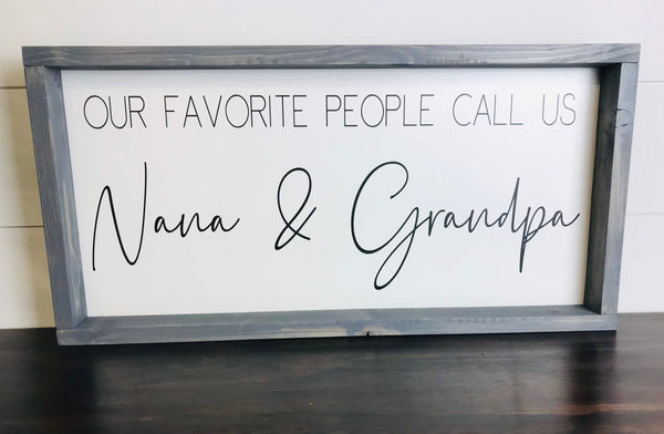 Our Favorite People Call Us