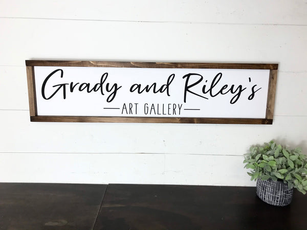Kid’s Art Gallery