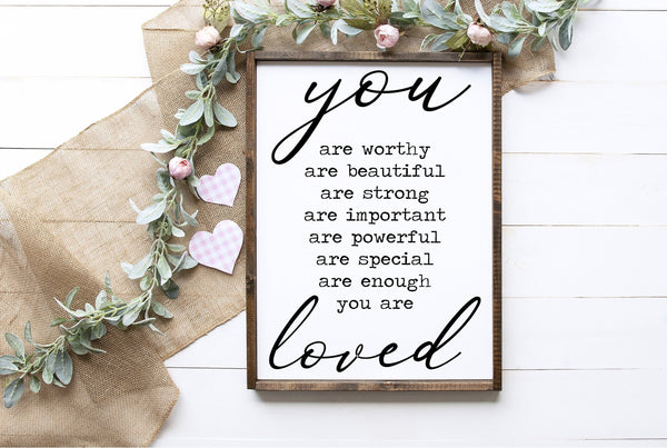 You are Loved