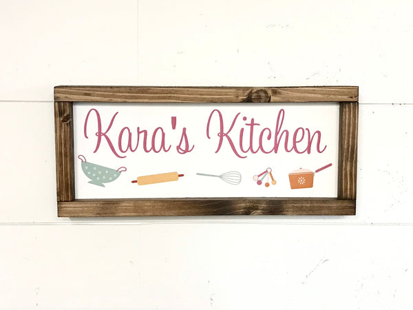 Play Kitchen Sign