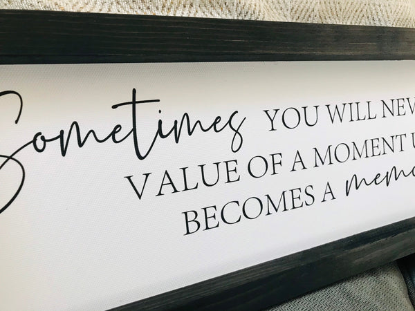 Sometimes You Will Never Know