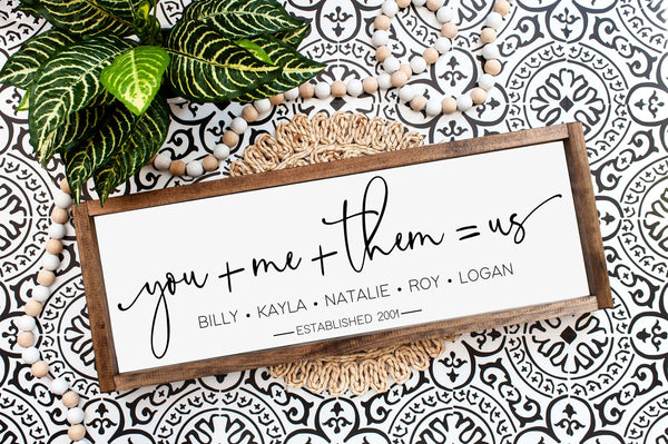 You + Me + Them = Us