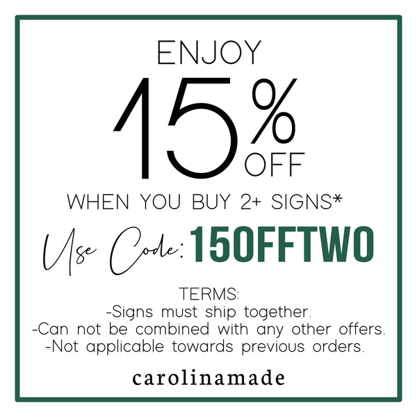 Custom Quote Sign - Rectangle - Up to 60"!