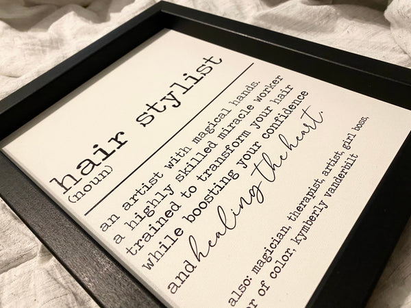 Hair Stylist Definition