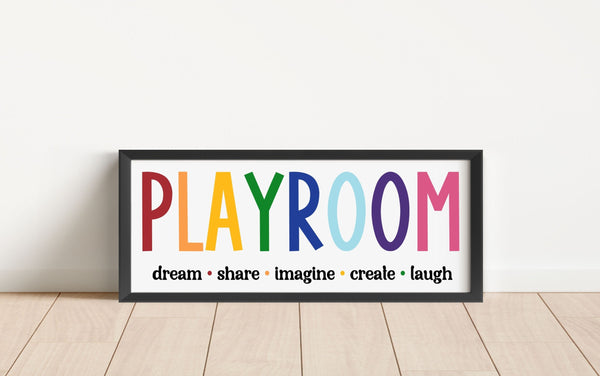 Playroom | Dream Share Imagine Create Laugh