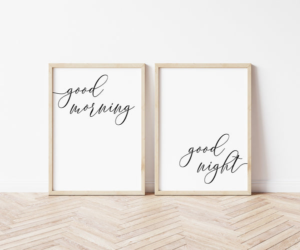 Good Morning Good Night Set