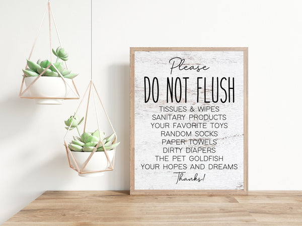 Please Do Not Flush
