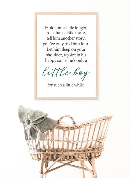 Hold Him A Little Longer