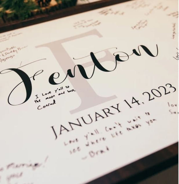 Wedding Guest Book Alternative