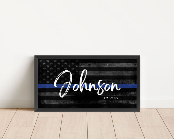 Firefighter - US Flag - Personalized