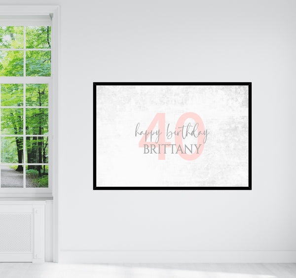 Happy Birthday Guestbook Sign
