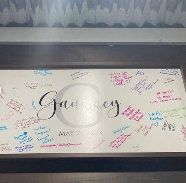 Wedding Guest Book Alternative