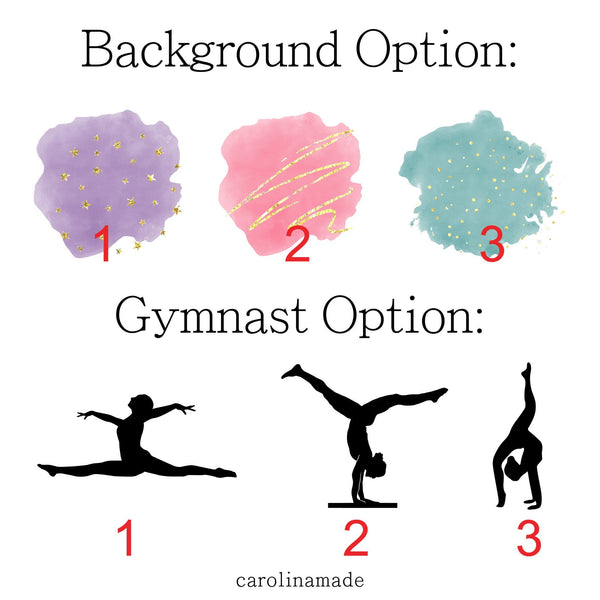 Personalized Gymnastics Ornament, Gymnast Christmas Ornament, Gymnast Team Gift, Custom Gift, Gymnastics Girl , Dance Ornament, Dancer Gift