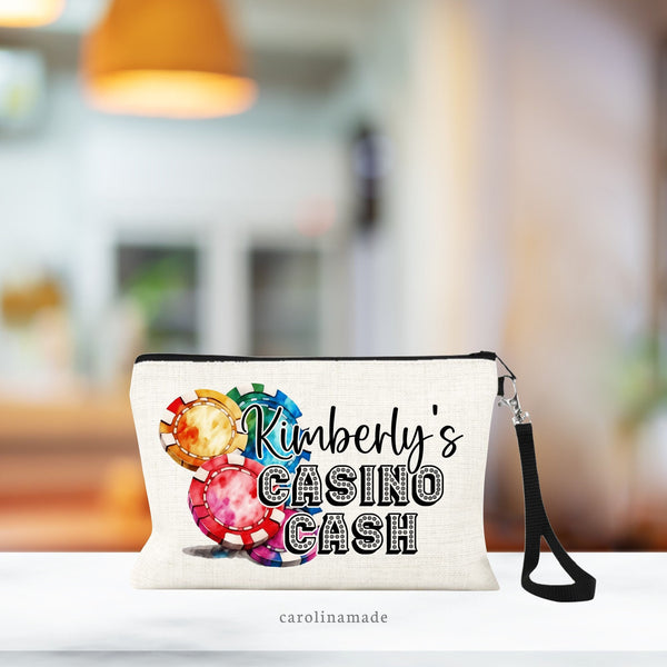 Personalized Poker Chips Casino Bag