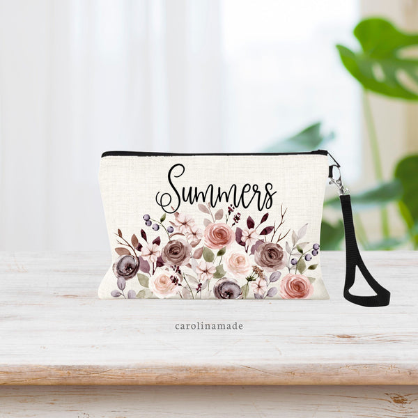 Fall watercolor roses personalized with your name. perfect for fall wedding