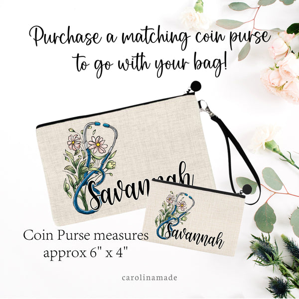 Personalized Girls New York Trip, New York Weekend Gifts, Personalized Girls Trip Bag, Girls Beach Trip Makeup Bag, Zippered Money Wristlet