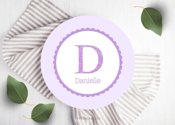 Kids Personalized Name Plate, Custom Childs Reusable Plate, Keepsake Plate, Girls Plate, Boys Plate, Preppy Initial Plate, Grandmillennial