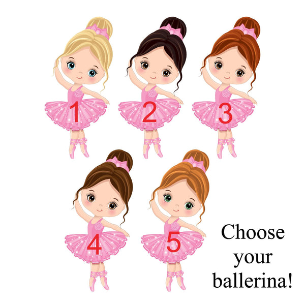 Girls Ballerina Plate, Personalized Plate for Girls, Gift for Dancer, Custom Ballet Birthday Plate, Girls Birthday Keepsake, Ballerina Gifts