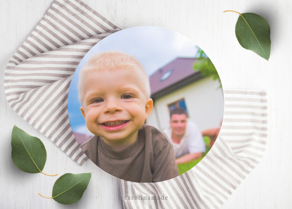 Custom Photo Platter, Personalized Photo Platter Gift Idea, Reusable Family Picture Plate, Photo Keepsake, Photo Plate, Gift for Mom Grandma