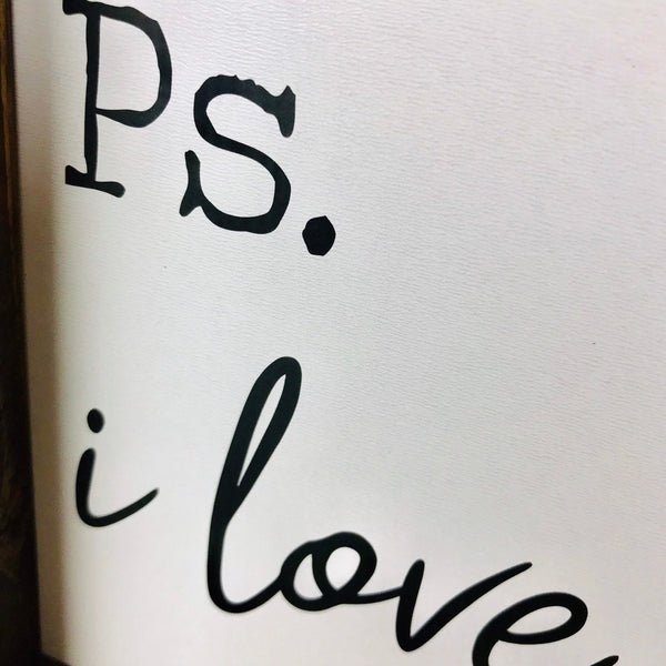 Ps I love you Wood Sign | Farmhouse Anniversary, Wedding Decor | Long Distance Best Friend Gift | Love decor | Shelf Sitter or Gallery Wall