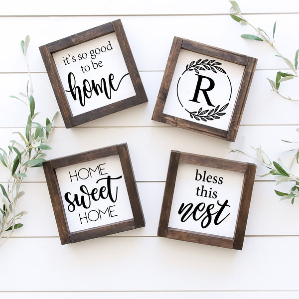 Home Quote, Housewarming Gift, New Home buyer Gift, Real Estate Agent, Home Sweet Home, It's good to be home, bless this nest