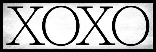 XOXO Sign, Master Bedroom Over Headboard, Nursery Wall Art, Gift for Her, Valentines Day Sign, Love Gift for Wife, Anniversary, Girls Room