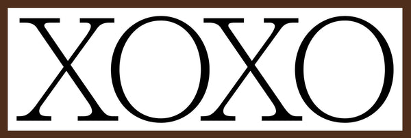 XOXO Sign, Master Bedroom Over Headboard, Nursery Wall Art, Gift for Her, Valentines Day Sign, Love Gift for Wife, Anniversary, Girls Room