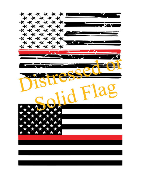 Thin Red Line Sign, Fire Fighter Wall Art, Firefighter Print, Thin Line Gift, Police Officer Sign, First Responder Gift, Father's Day Gift