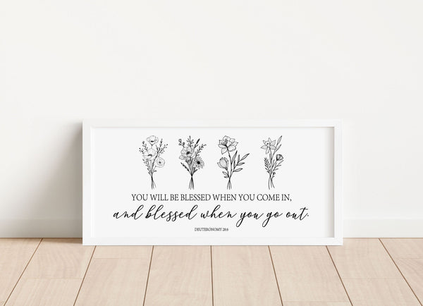 Bible Verse Sign, Personalized Gift Christian Wall Art, Religious Wall Art Christian Wall Decor, Custom Bible Verse Print, Catholic Wall Art